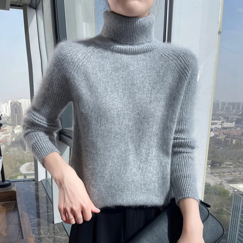 Aurora® – ​​Damen-Rollkragenpullover – Valtrex-Kollektion