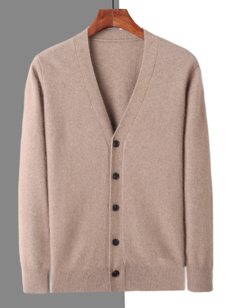 WoolMaster® Cardigan – Valtrex Herrenkollektion