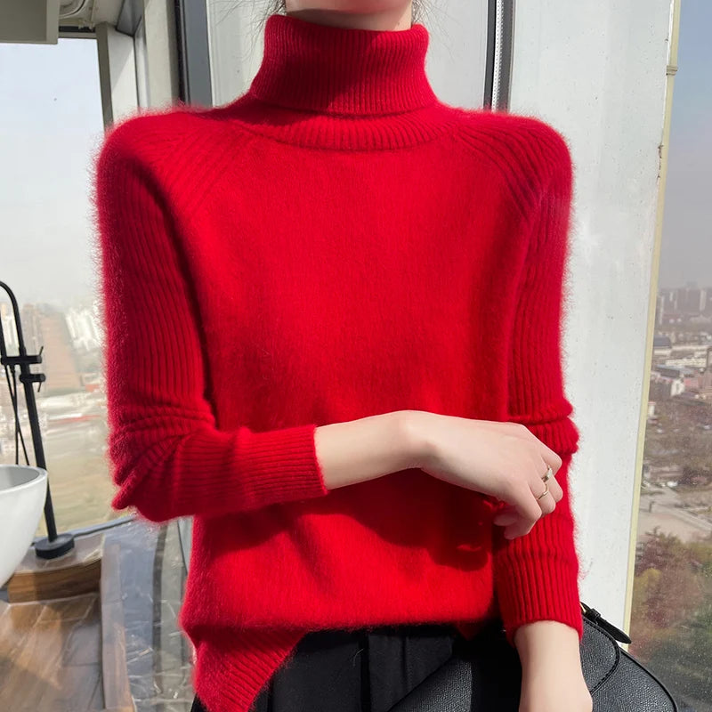 Aurora® – ​​Damen-Rollkragenpullover – Valtrex-Kollektion