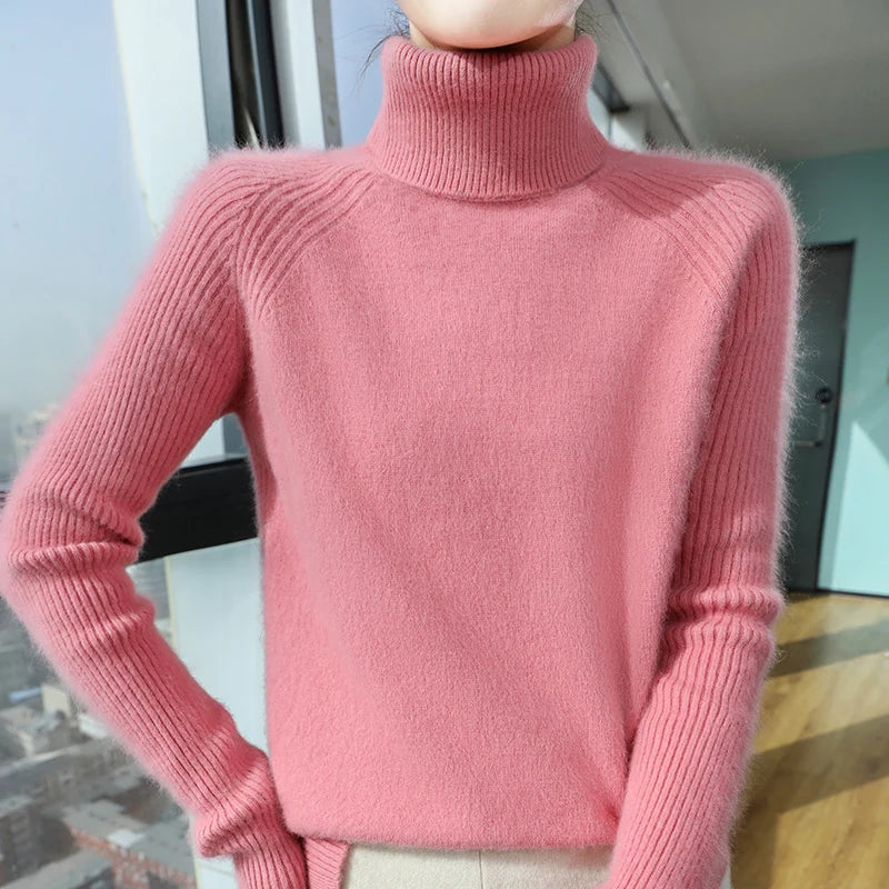 Aurora® – ​​Damen-Rollkragenpullover – Valtrex-Kollektion