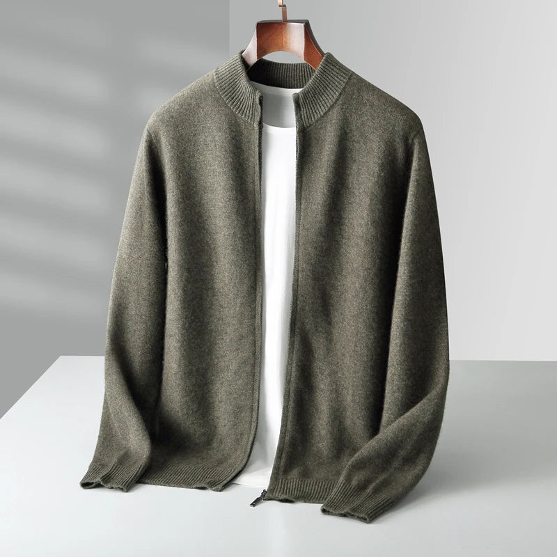 Signature Merino® Cardigan – Valtrex Herrenkollektion 