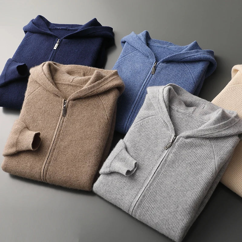 Hoodie Prestige Wool® – Collection Homme Valtrex