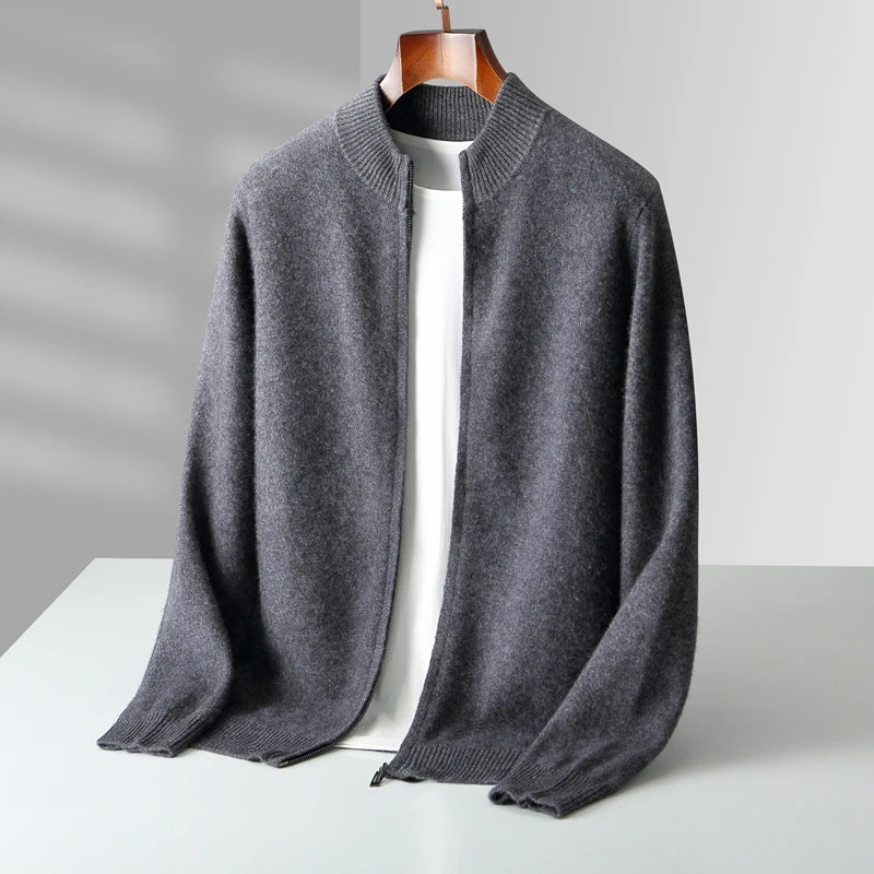 Signature Merino® Cardigan – Valtrex Herrenkollektion 