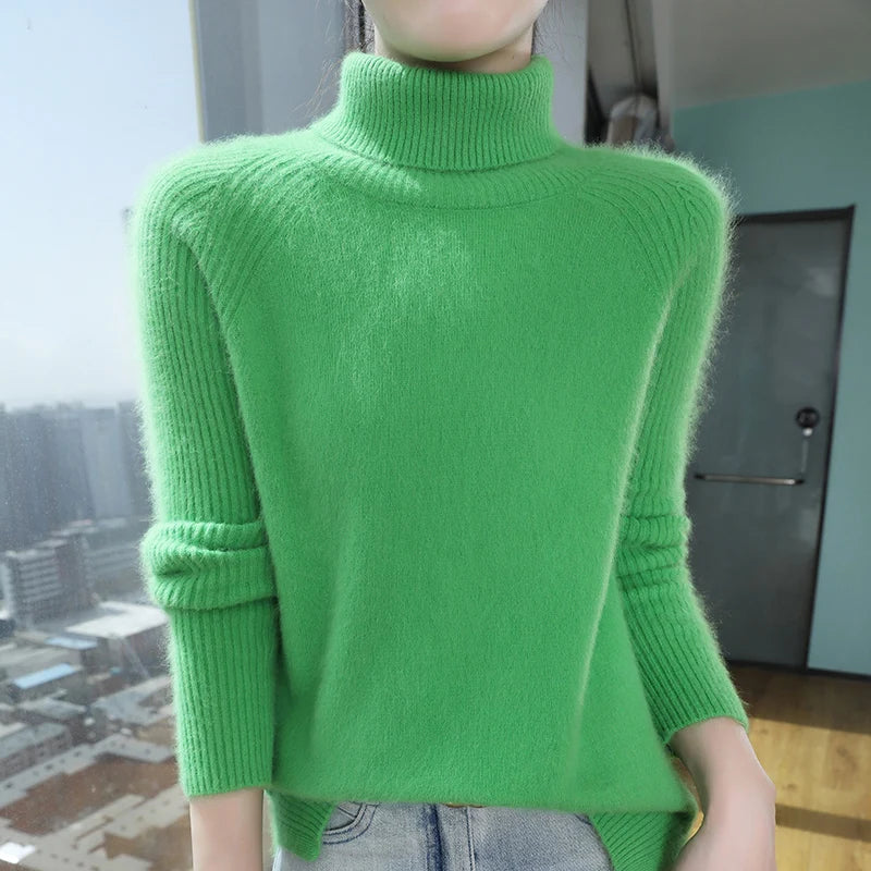 Aurora® – ​​Damen-Rollkragenpullover – Valtrex-Kollektion