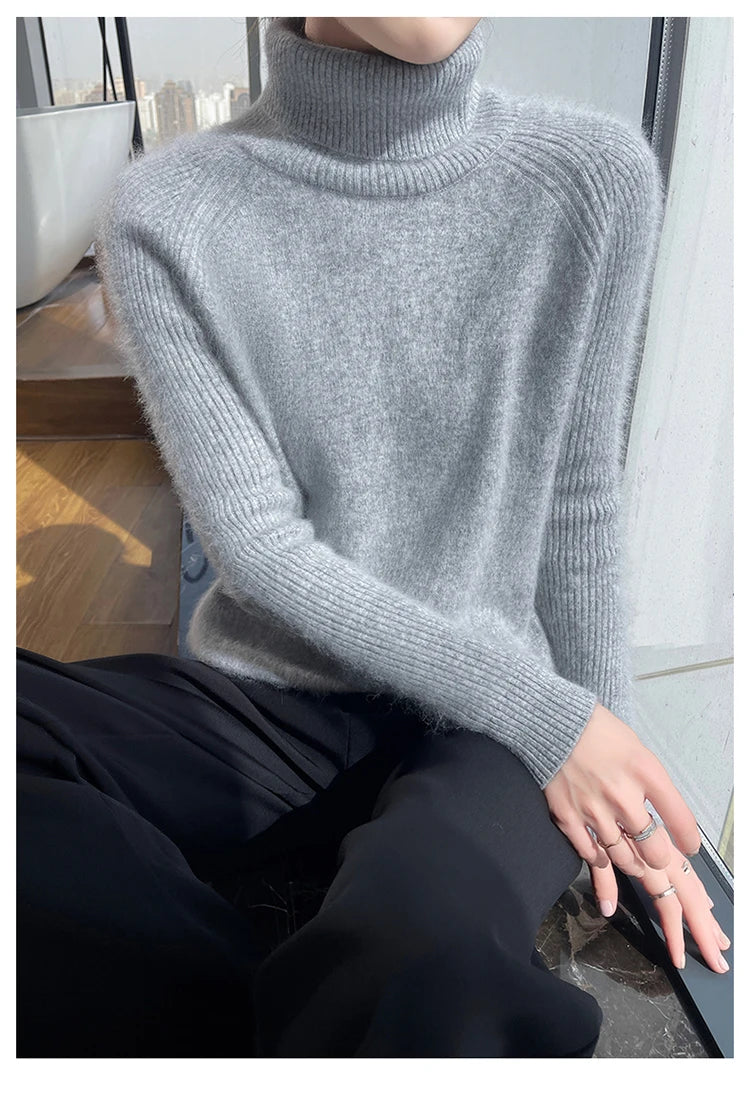 Aurora® – ​​Damen-Rollkragenpullover – Valtrex-Kollektion